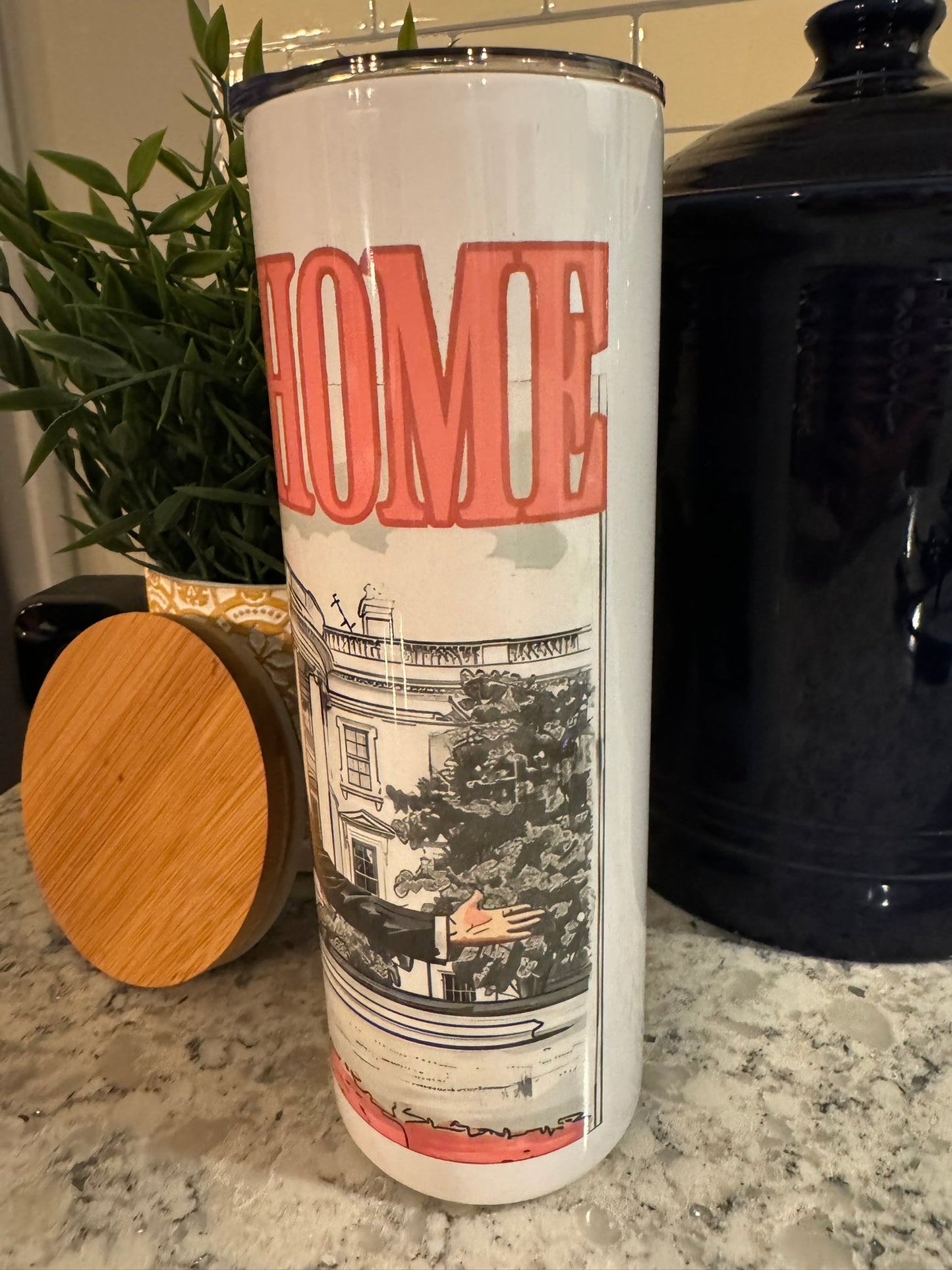 20 ounce Insulated Skinny Tumbler - ‘Daddy's Home'