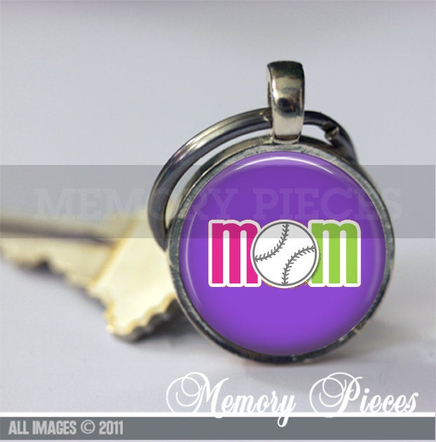 Softball/Baseball Mom Keychain/Pendant