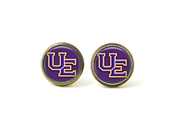 University of Evansville - UE 12mm Post Earrings