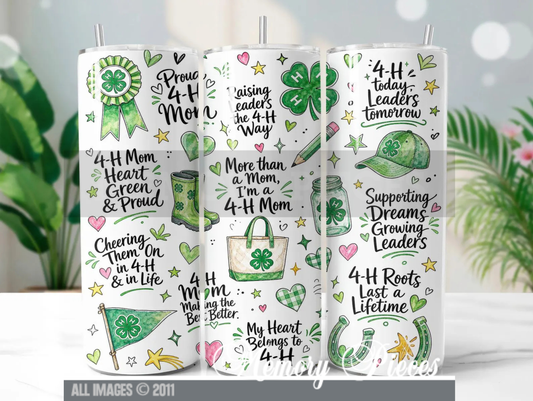 20 ounce Insulated Skinny Tumbler - 4-H Mom