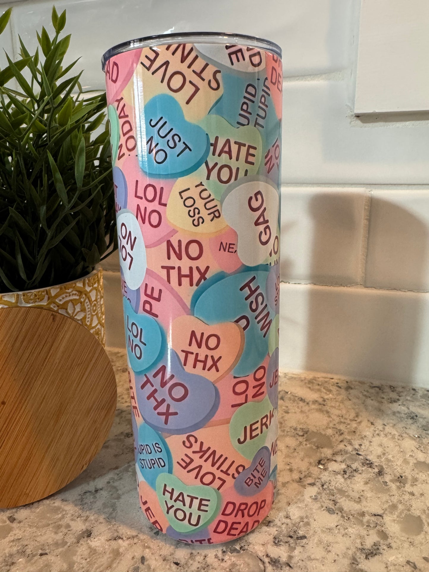 Anti - Valentine’s Tumbler