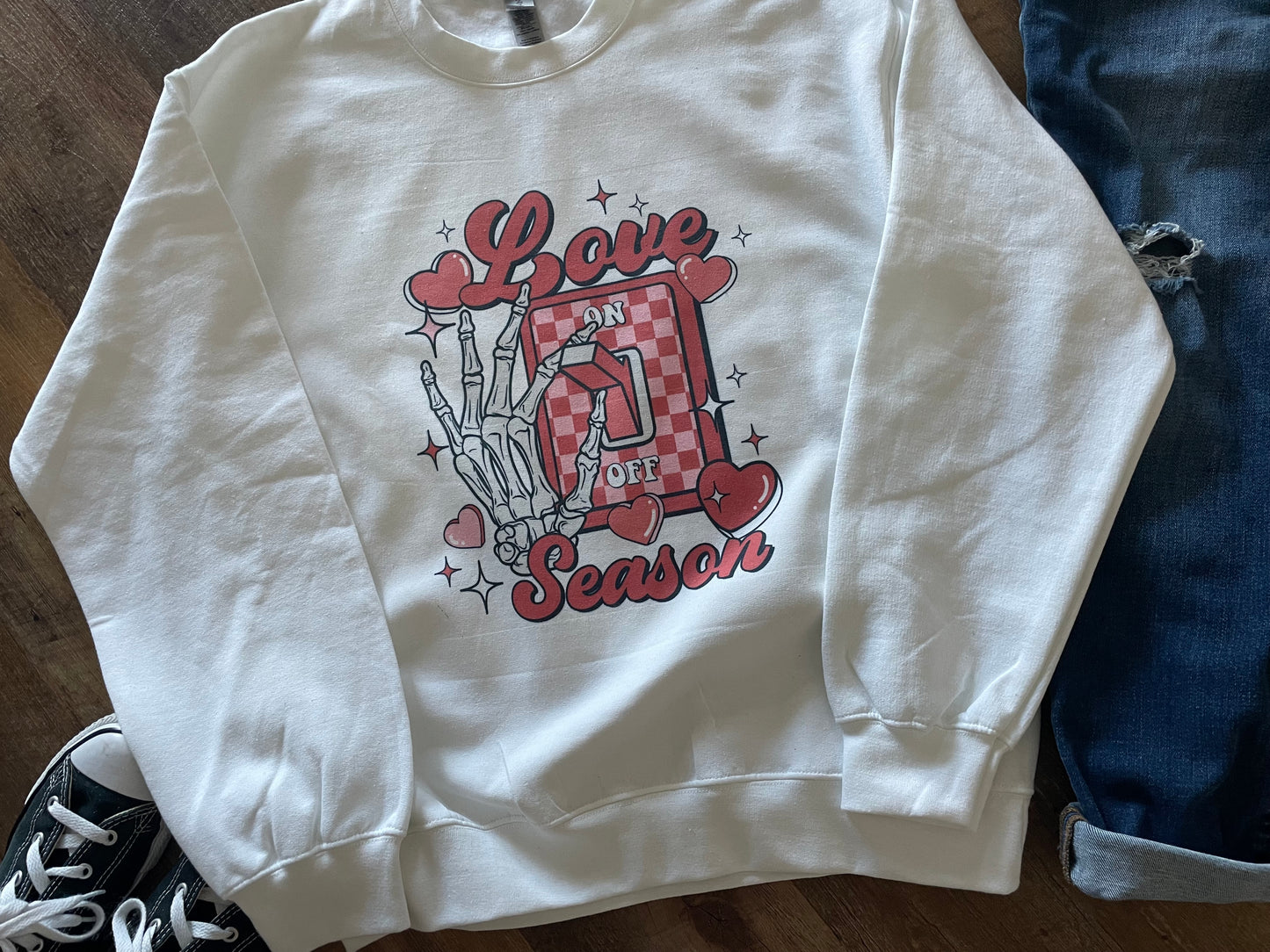 ‘Love Season is On’ Sweatshirt
