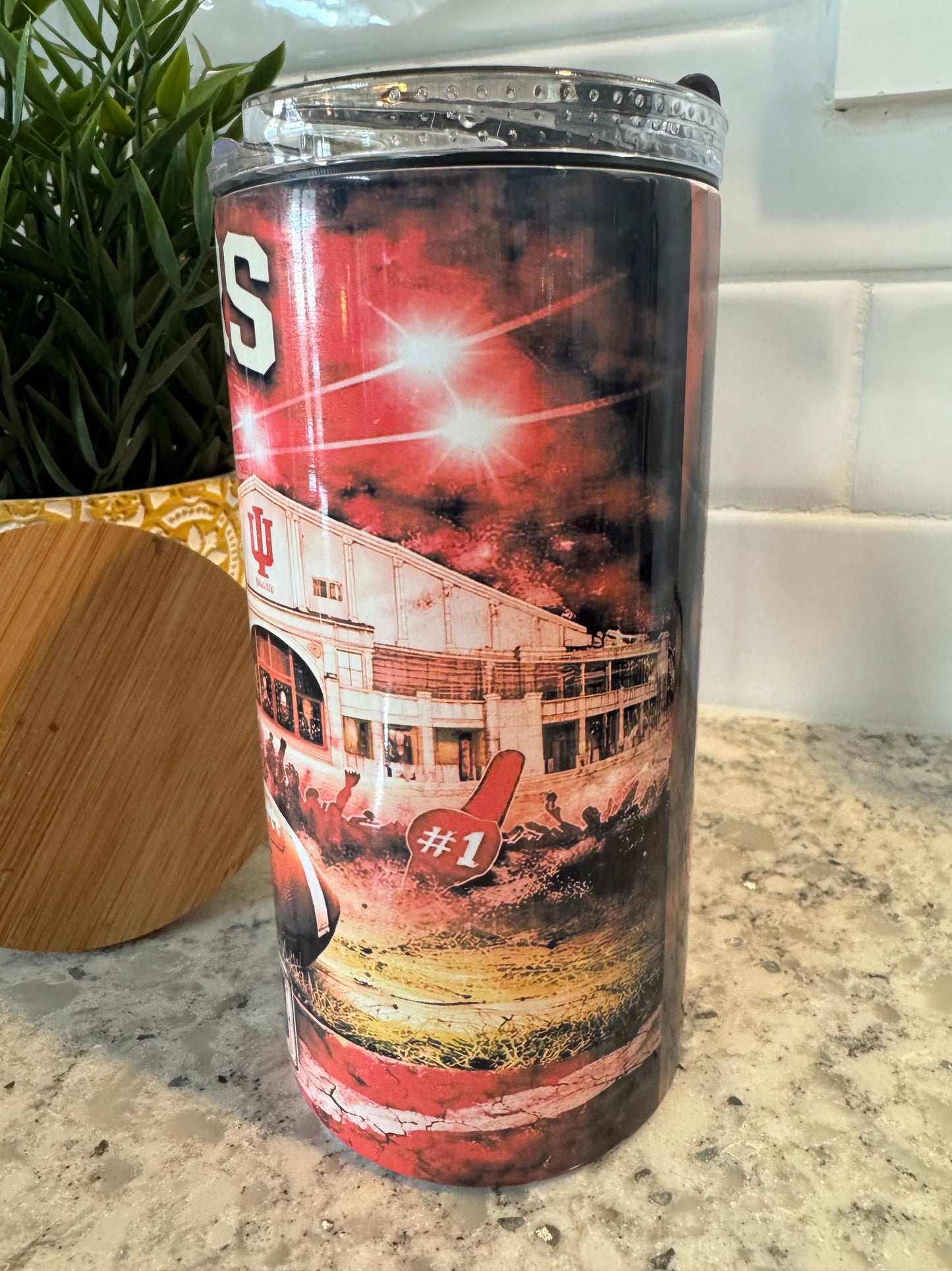 4 in 1 Can Cooler - IU Football