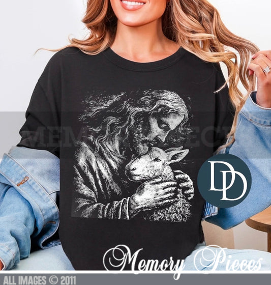 Jesus Holding Lamb