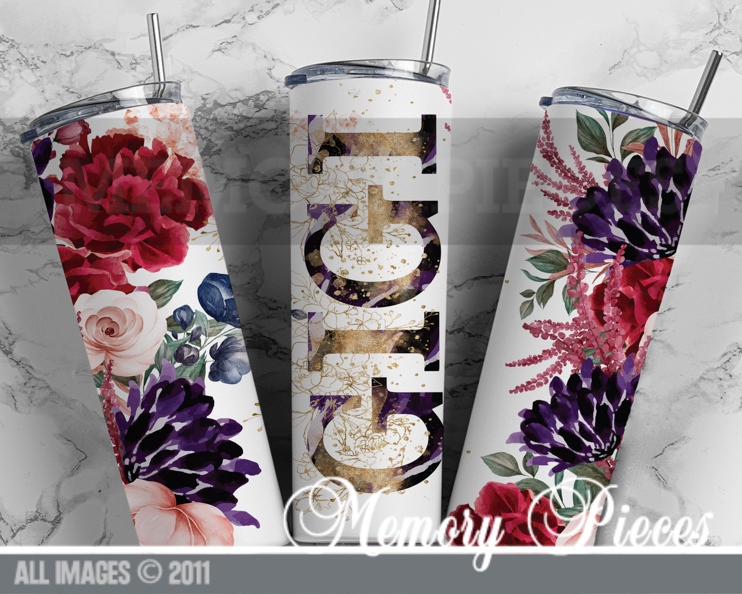 20 ounce Insulated Skinny Tumbler -  GiGi Tumbler