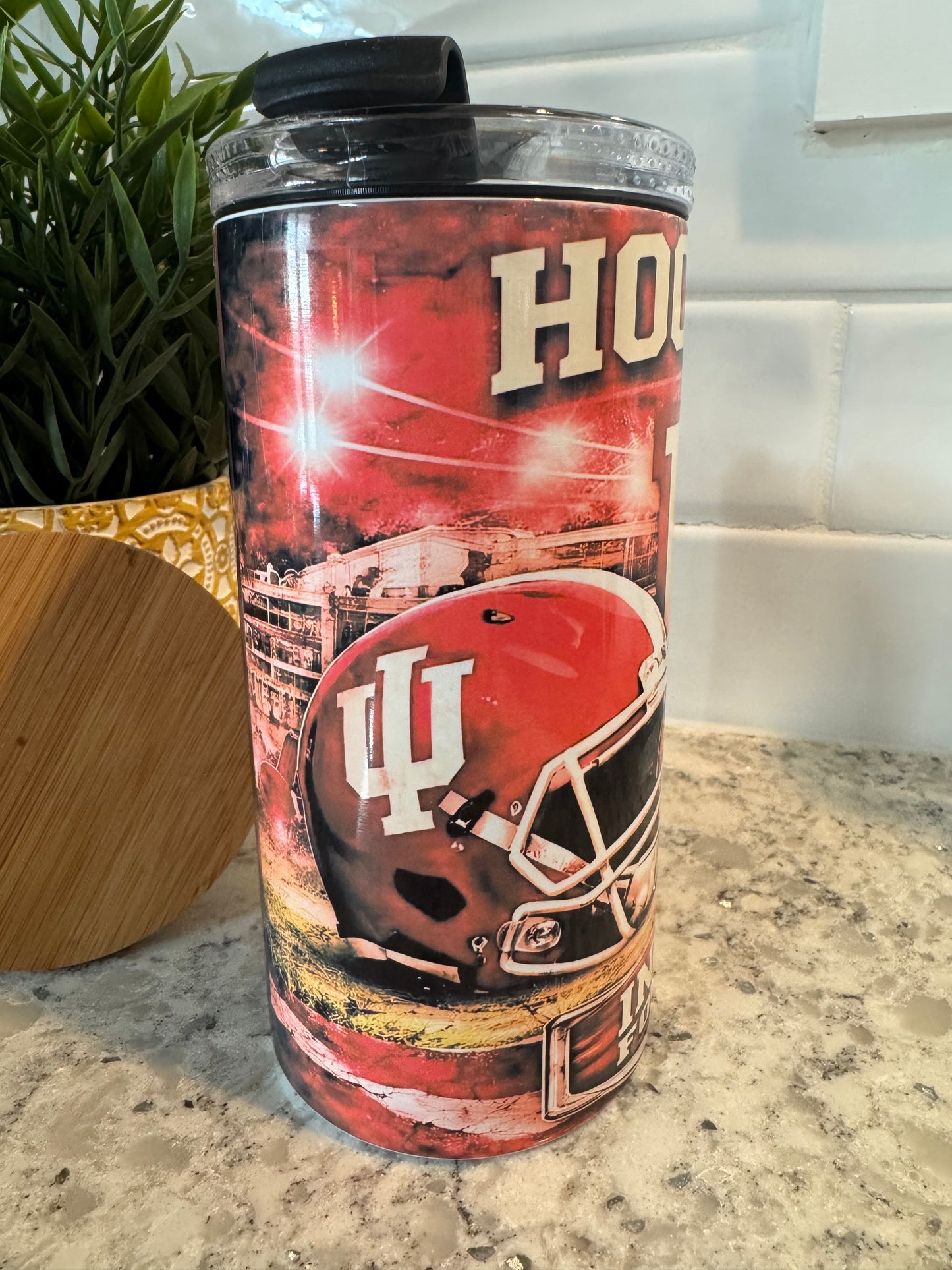 4 in 1 Can Cooler - IU Football