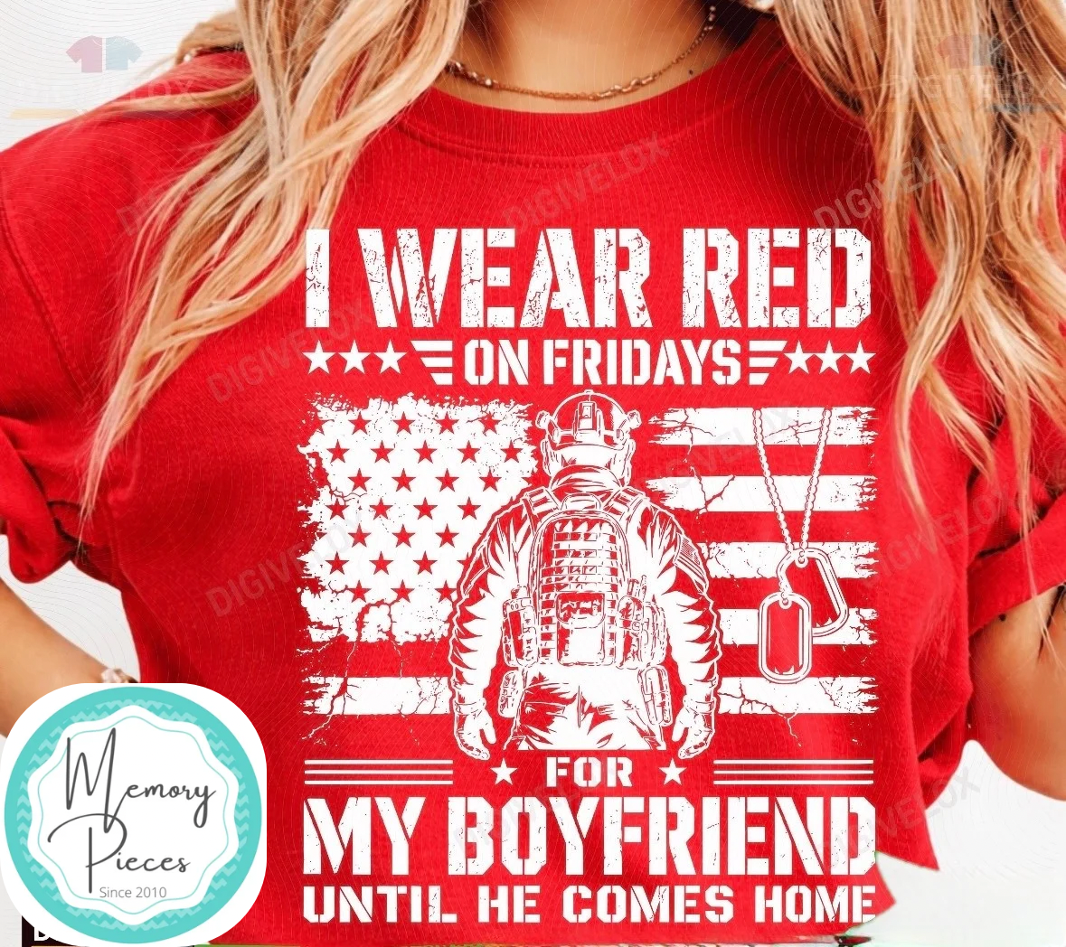 I Wear Red on Fridays for My… T-Shirt