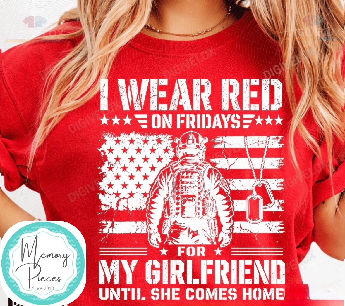 I Wear Red on Fridays for My… T-Shirt