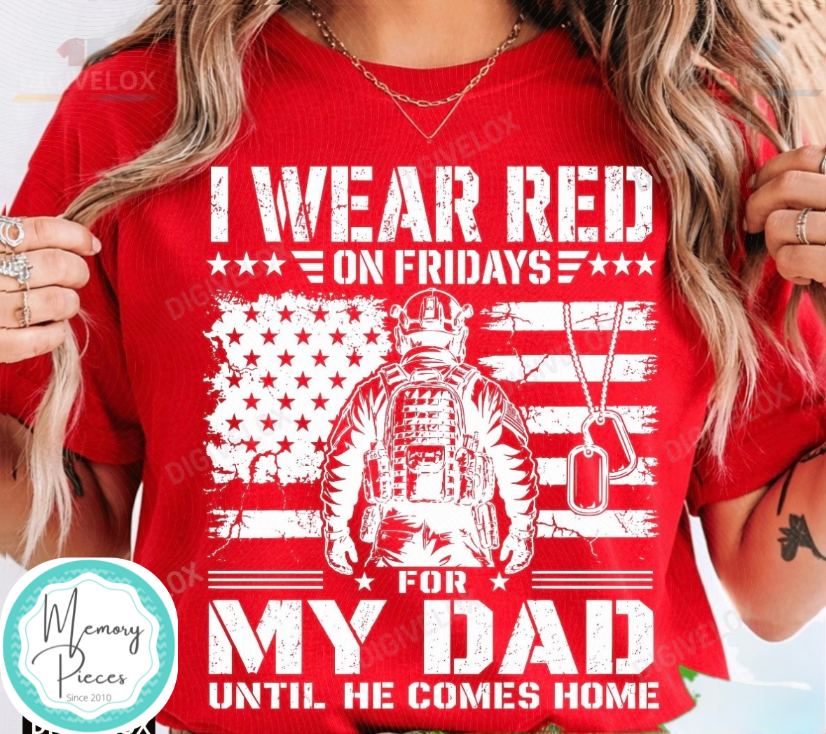 I Wear Red on Fridays for My… T-Shirt
