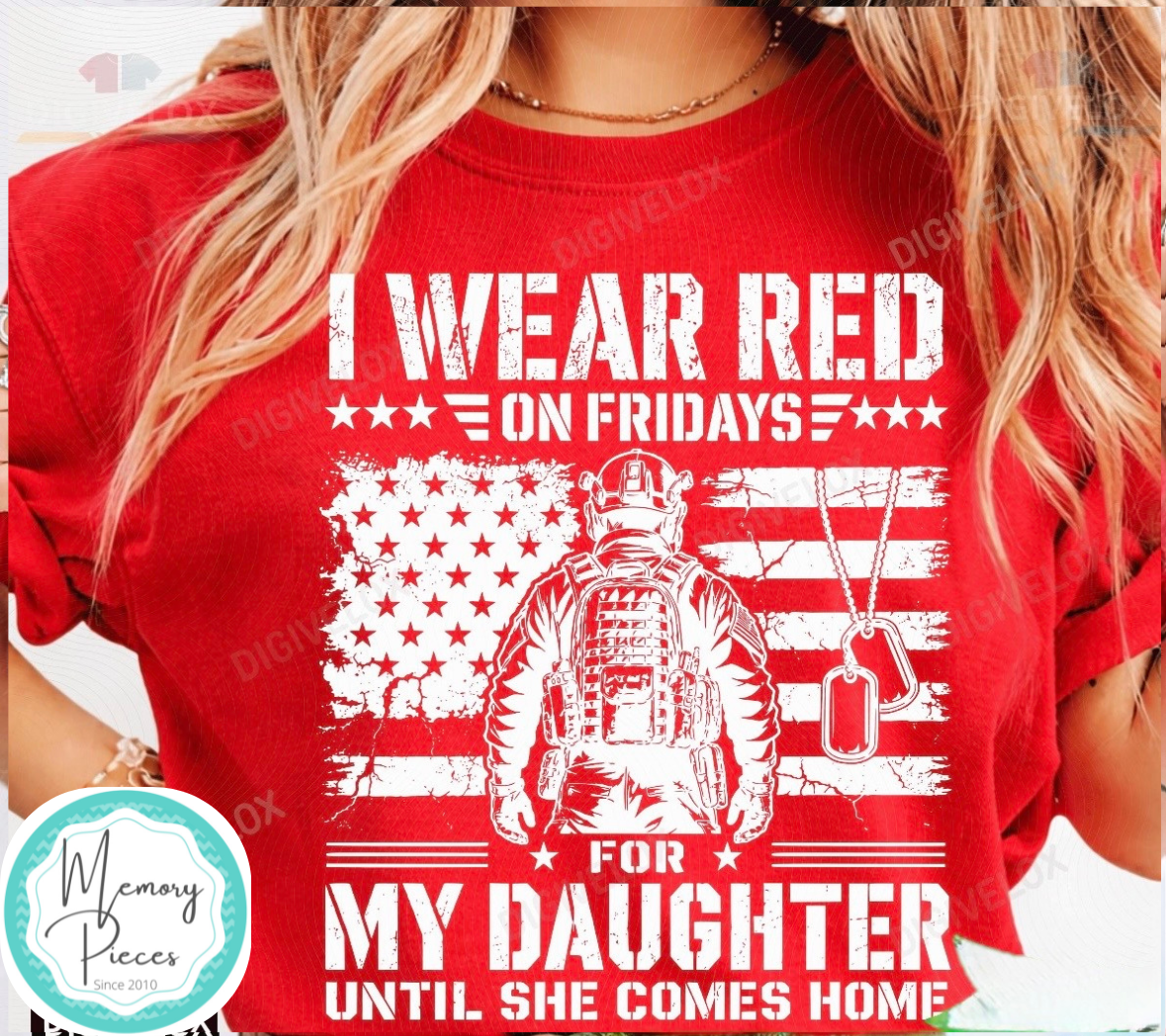 I Wear Red on Fridays for My… T-Shirt