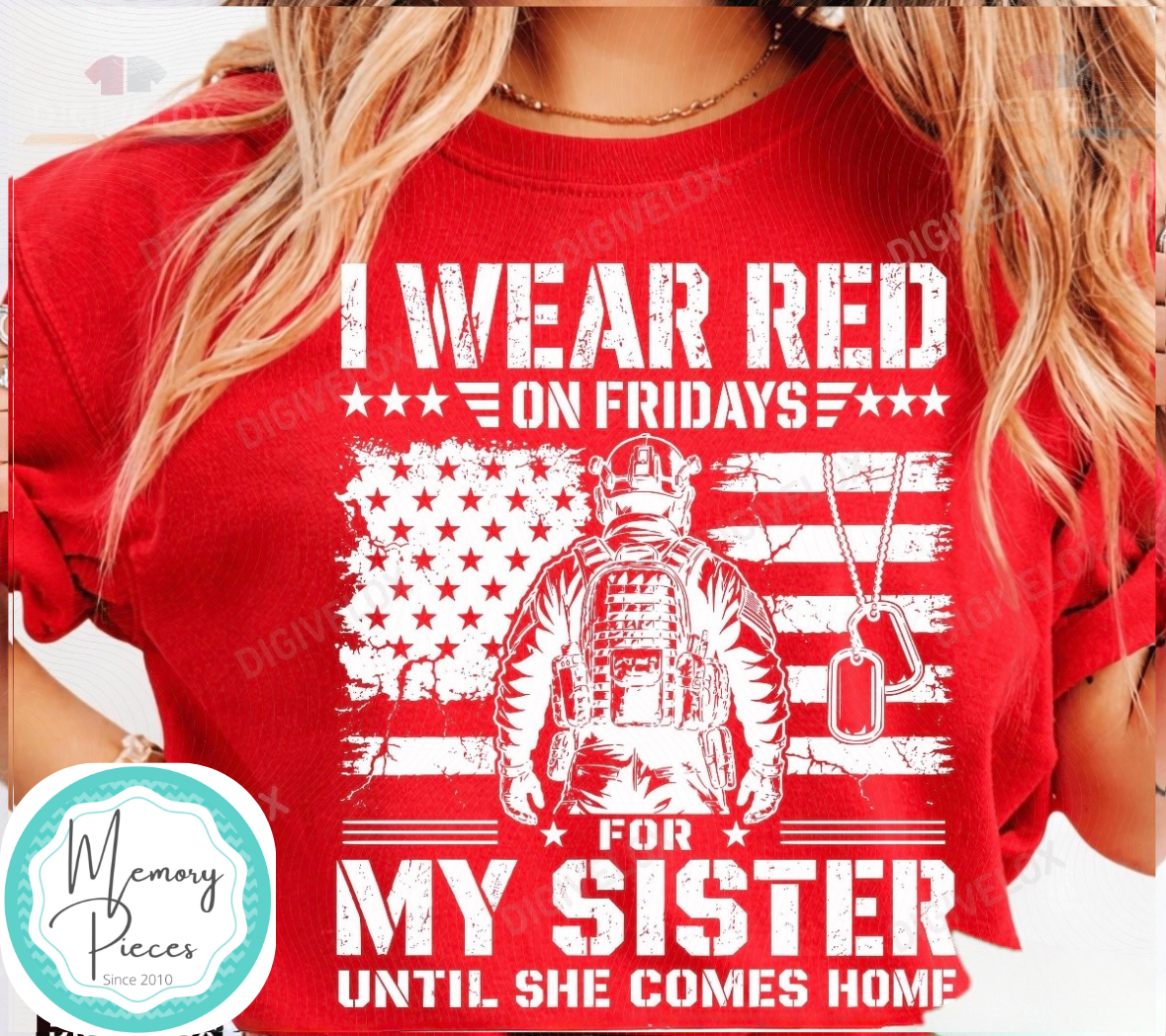 I Wear Red on Fridays for My… T-Shirt