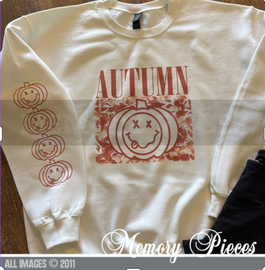 Nirvana Smile 'Autumn' Crewneck Sweatshirt