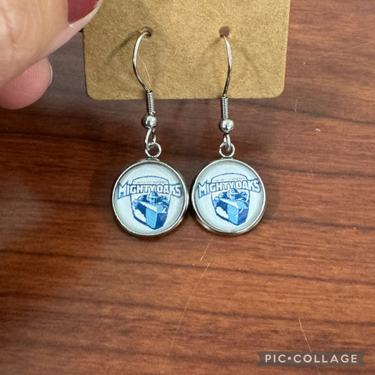 Mighty Oaks - 12mm Dangle Earrings