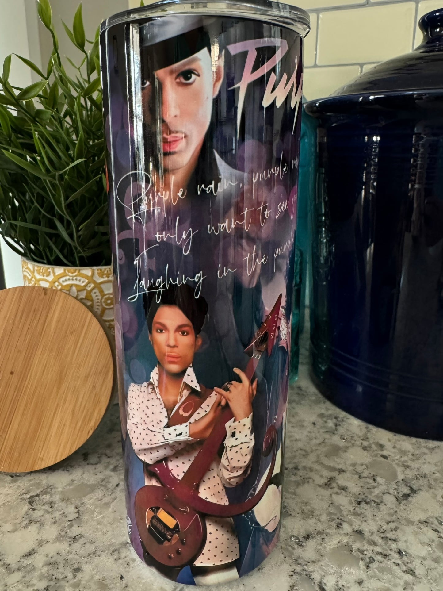 20 ounce Insulated Skinny Tumbler - Prince