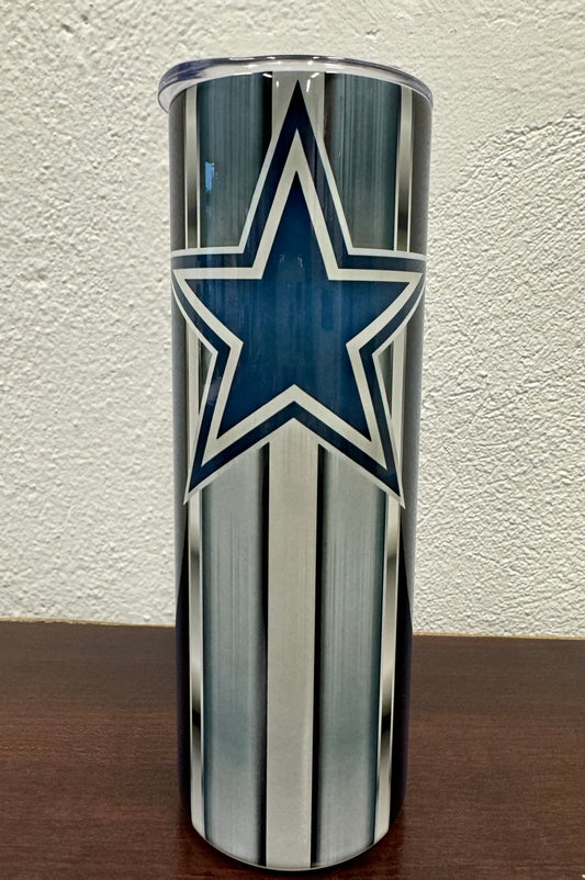 20 ounce Insulated Skinny Tumbler - Cowboys Football