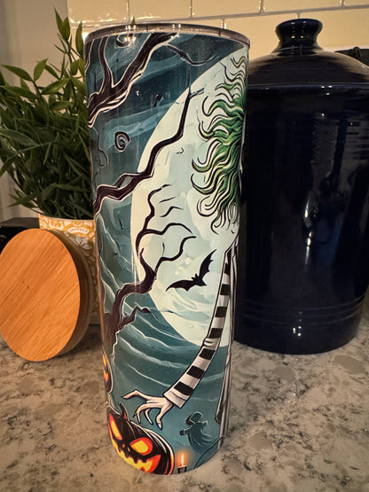 20 ounce Insulated Skinny Tumbler - Beetlejuice