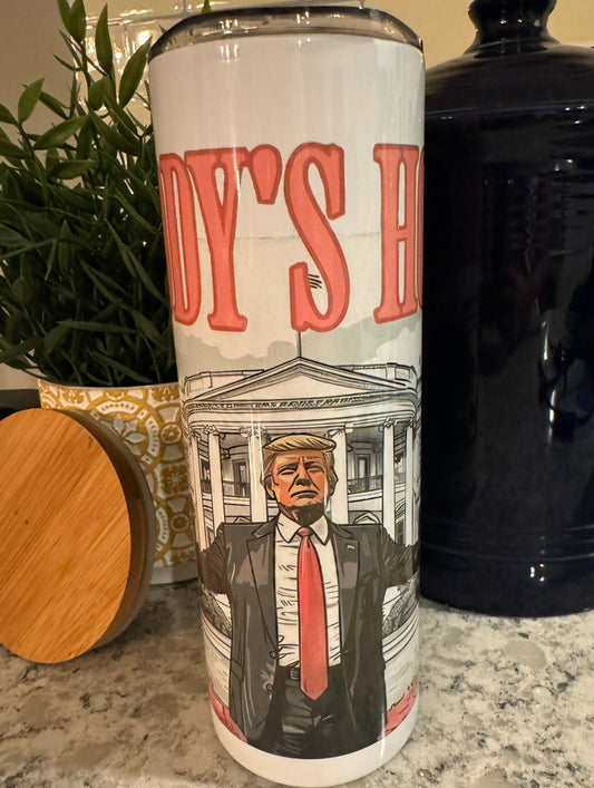 20 ounce Insulated Skinny Tumbler - ‘Daddy's Home'
