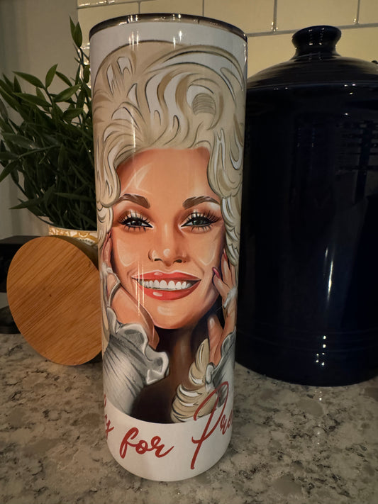 20 ounce Insulated Skinny Tumbler - Dolly for President