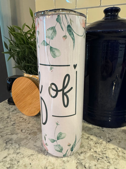 20 ounce Insulated Skinny Tumbler - Child of God