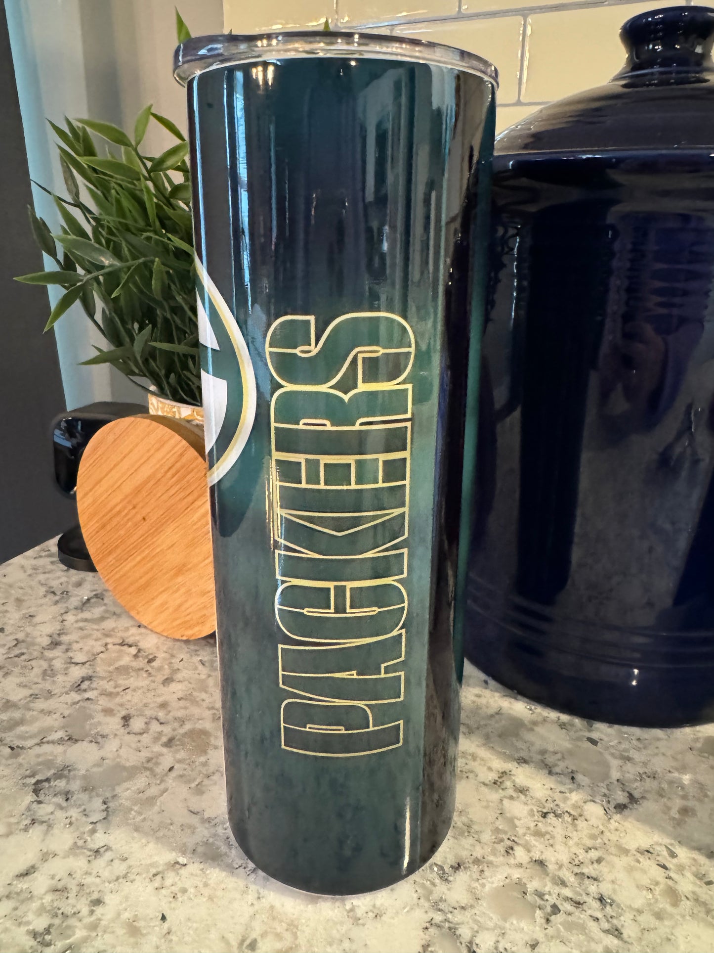 20 ounce Insulated Skinny Tumbler - Green Bay Football