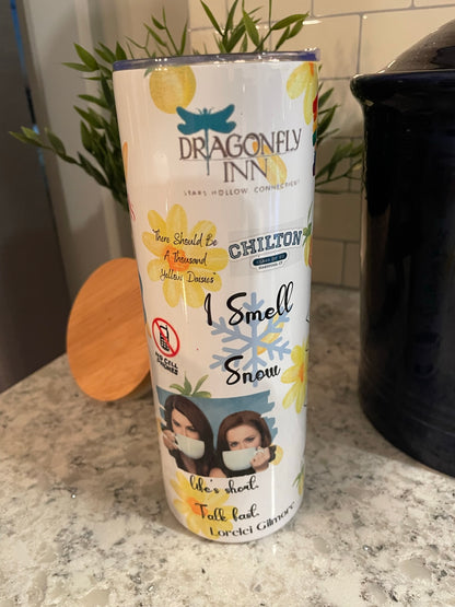 20 ounce Insulated Skinny Tumbler - Gilmore Girls