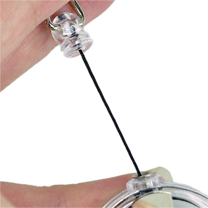 Sock Monkey Retractable Badge Holder