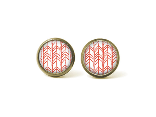 Boho Arrows 12mm Post Earrings