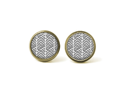Boho Arrows 12mm Post Earrings