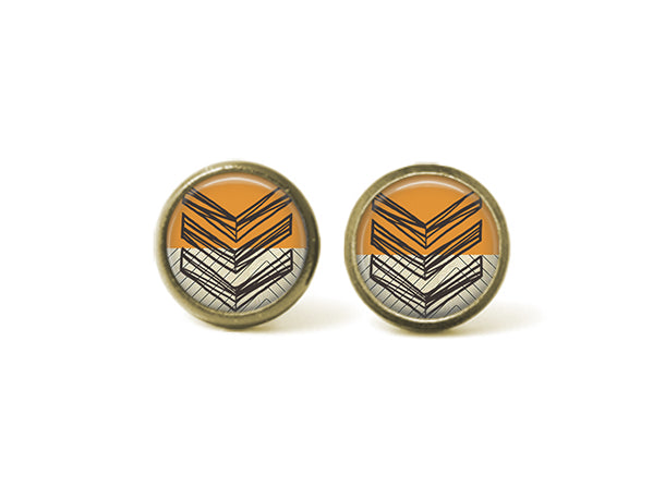 Boho Arrows 12mm Post Earrings