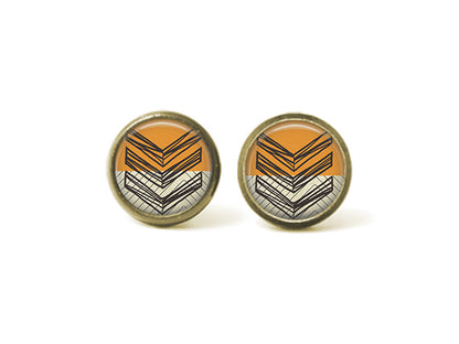 Boho Arrows 12mm Post Earrings