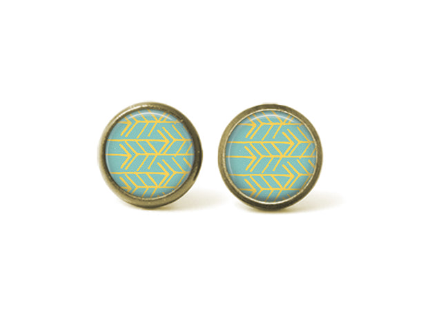 Boho Arrows 12mm Post Earrings