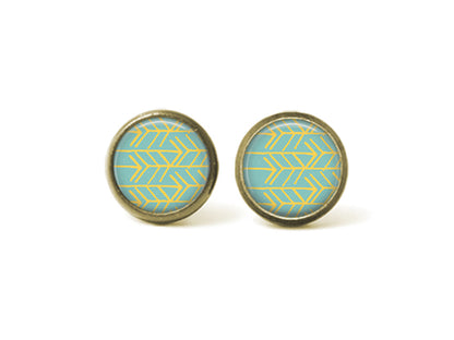 Boho Arrows 12mm Post Earrings