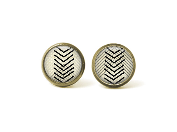 Boho Arrows 12mm Post Earrings