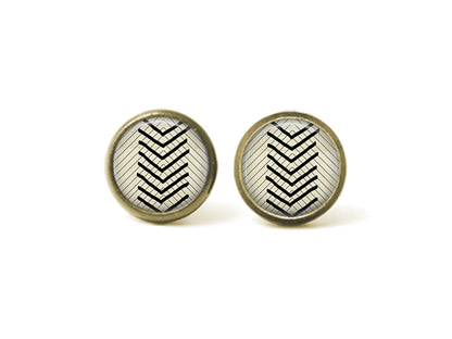 Boho Arrows 12mm Post Earrings