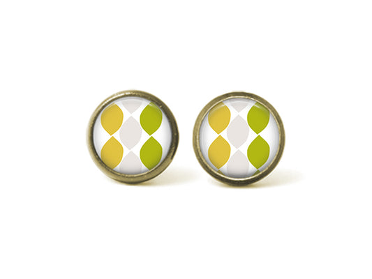 Boho Tear 12mm Post Earrings