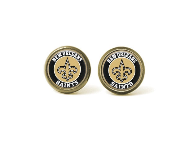 New Orleans Saints 12mm Post Earrings