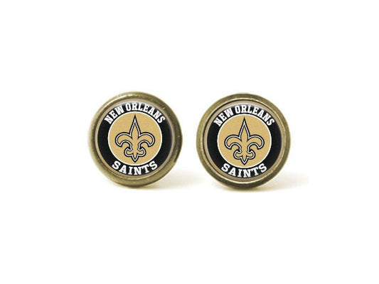 New Orleans Saints 12mm Post Earrings